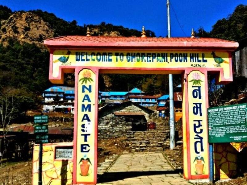 Welcome to Pun Hill ghorepani