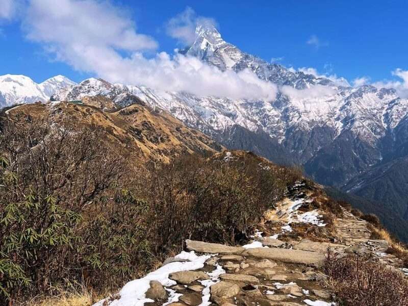 mardi himal base camp trek gallery of trekker trails