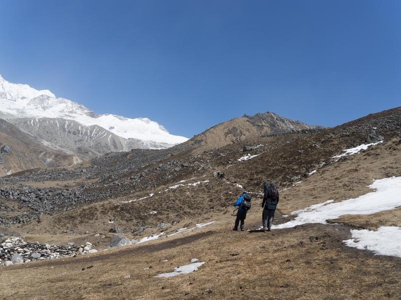 way to lantang valley trek