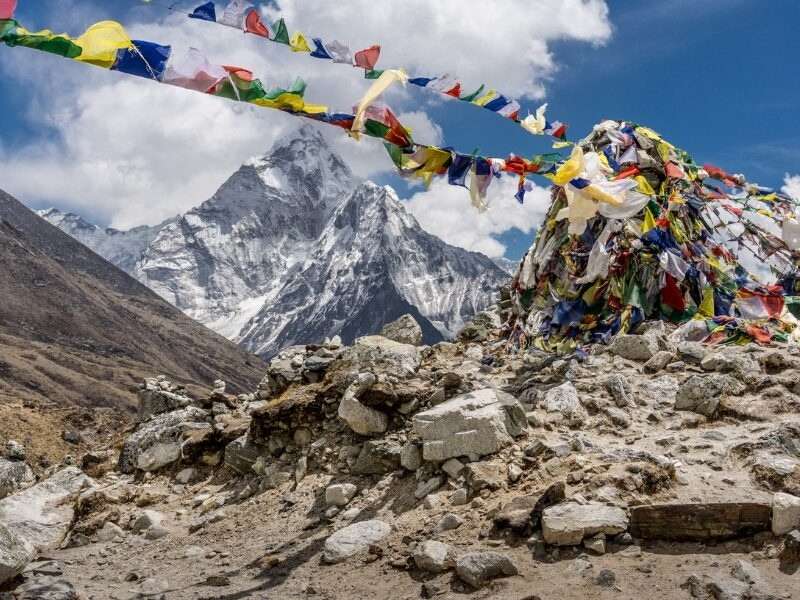 image of cho la pass trek